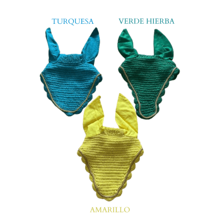 OREJERAS ALGODON iQuus TOP !! 22 COLORES !! - Tienda Hípica Online | D’Hispania ®