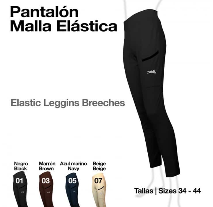 PANTALÓN MALLA ELÁSTICA 3001 - Tienda Hípica Online | D’Hispania ®