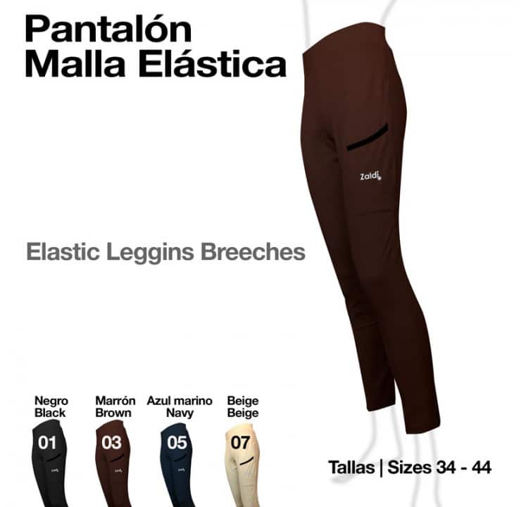 PANTALÓN MALLA ELÁSTICA 3001 - Tienda Hípica Online | D’Hispania ®