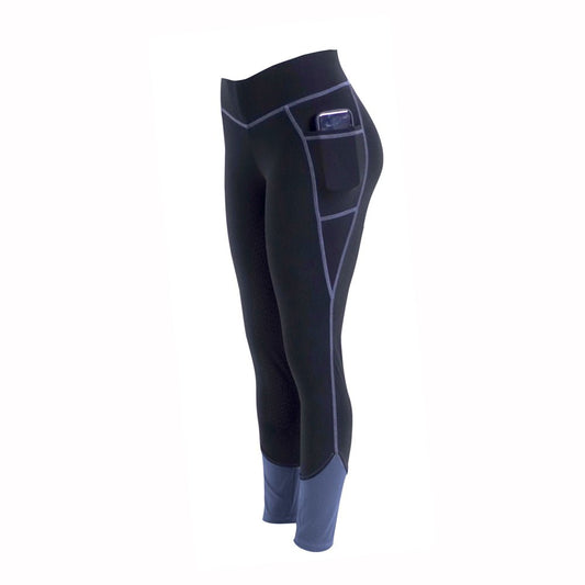 PANTALÓN MALLA ELÁSTICA GRIP&FLAP POCKET - Tienda Hípica Online | D’Hispania ®