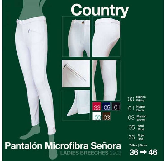 PANTALÓN MICROFIBRA COUNTRY SEÑORA - Tienda Hípica Online | D’Hispania ®