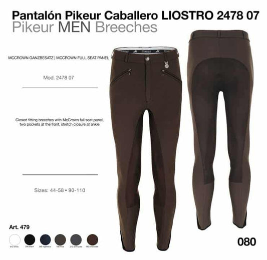 PANTALÓN PIKEUR CABALLERO LIOSTRO 2478-07 ART.479 - Tienda Hípica Online | D’Hispania ®