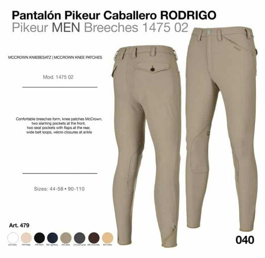 PANTALÓN PIKEUR CABALLERO RODRIGO 147502 479--- - Tienda Hípica Online | D’Hispania ®