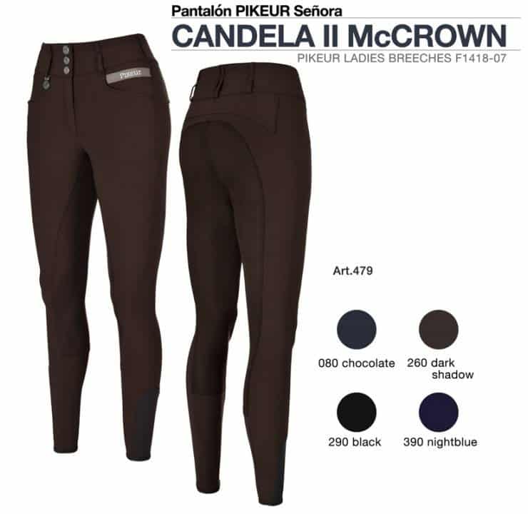 PANTALÓN PIKEUR SEÑORA CANDELA II McCROWN 1418-07 ART.479 - Tienda Hípica Online | D’Hispania ®