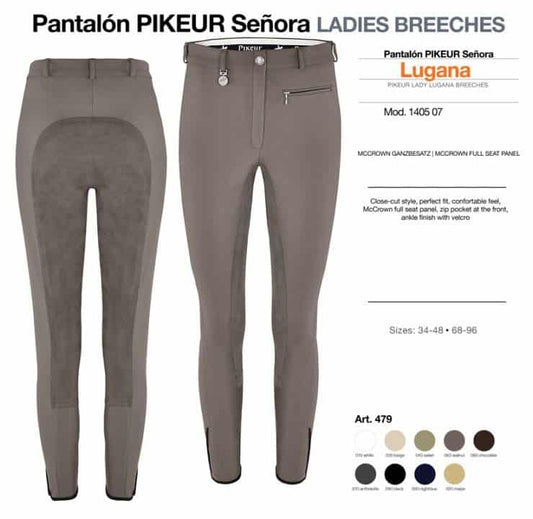 PANTALÓN PIKEUR SEÑORA LUGANA 1405-07 479 - Tienda Hípica Online | D’Hispania ®