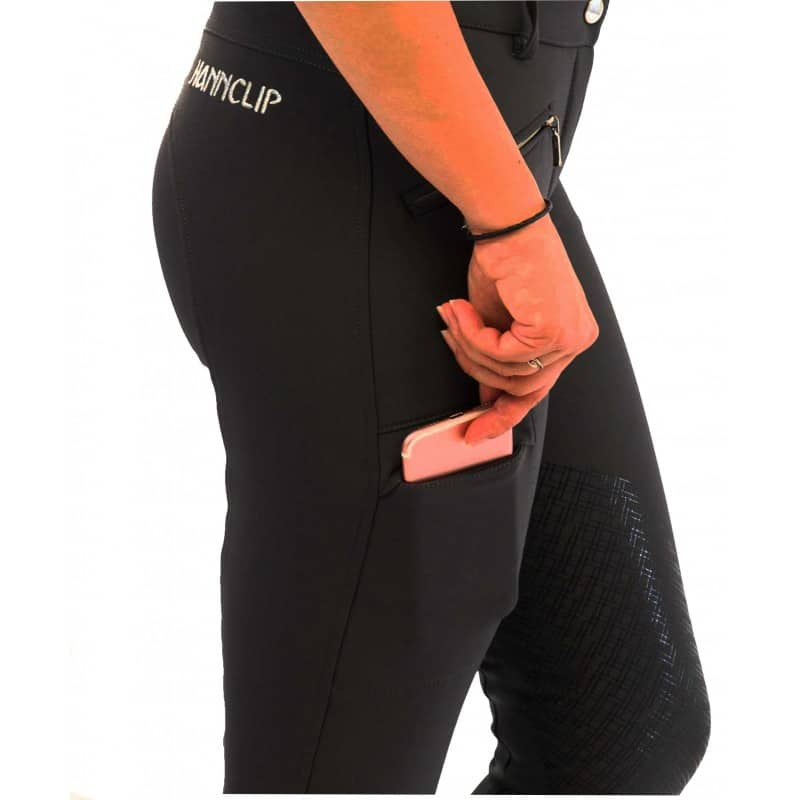 PANTALON HANNCLIP MUJER MIMO-RODILLERA GRIP - Tienda Hípica Online | D’Hispania ®