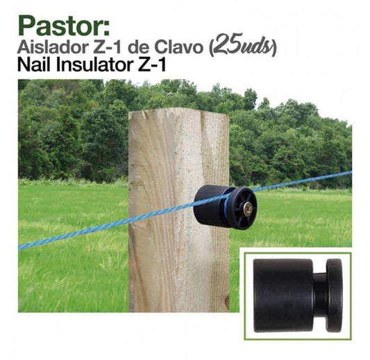 PASTOR: AISLADOR Z-1 DE CLAVO 25uds - Tienda Hípica Online | D’Hispania ®