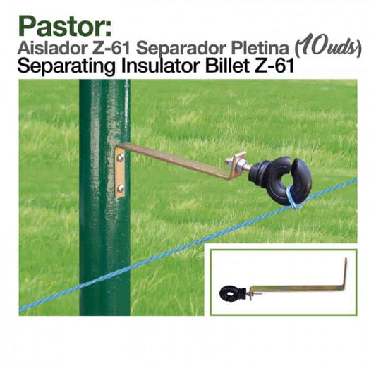 PASTOR: AISLADOR Z-61 SEPARADOR PLETINA 10uds - Tienda Hípica Online | D’Hispania ®