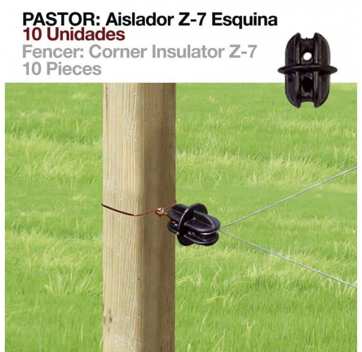 PASTOR: AISLADOR Z-7 ESQUINA 10uds - Tienda Hípica Online | D’Hispania ®