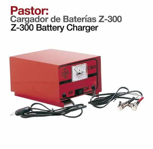 PASTOR: CARGADOR DE BATERÍAS Z-300 - Tienda Hípica Online | D’Hispania ®