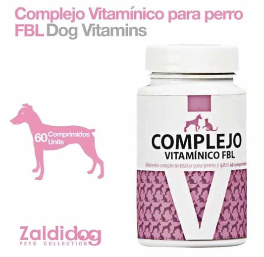 PERRO COMPLEJO VITAMÍNICO FBL 60 comprimidos - Tienda Hípica Online | D’Hispania ®