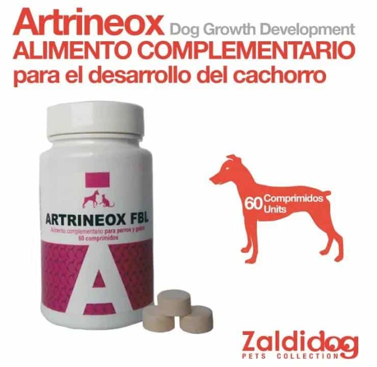PERRO DESARROLLO DEL CACHORRO ARTRINEOX 60 comprimidos - Tienda Hípica Online | D’Hispania ®