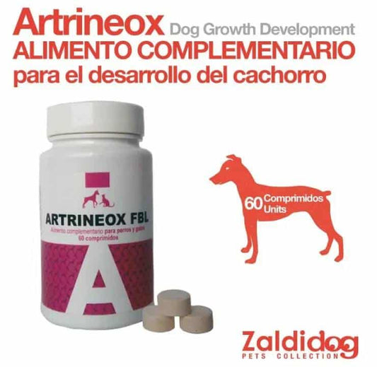 PERRO DESARROLLO DEL CACHORRO ARTRINEOX 60 comprimidos - Tienda Hípica Online | D’Hispania ®