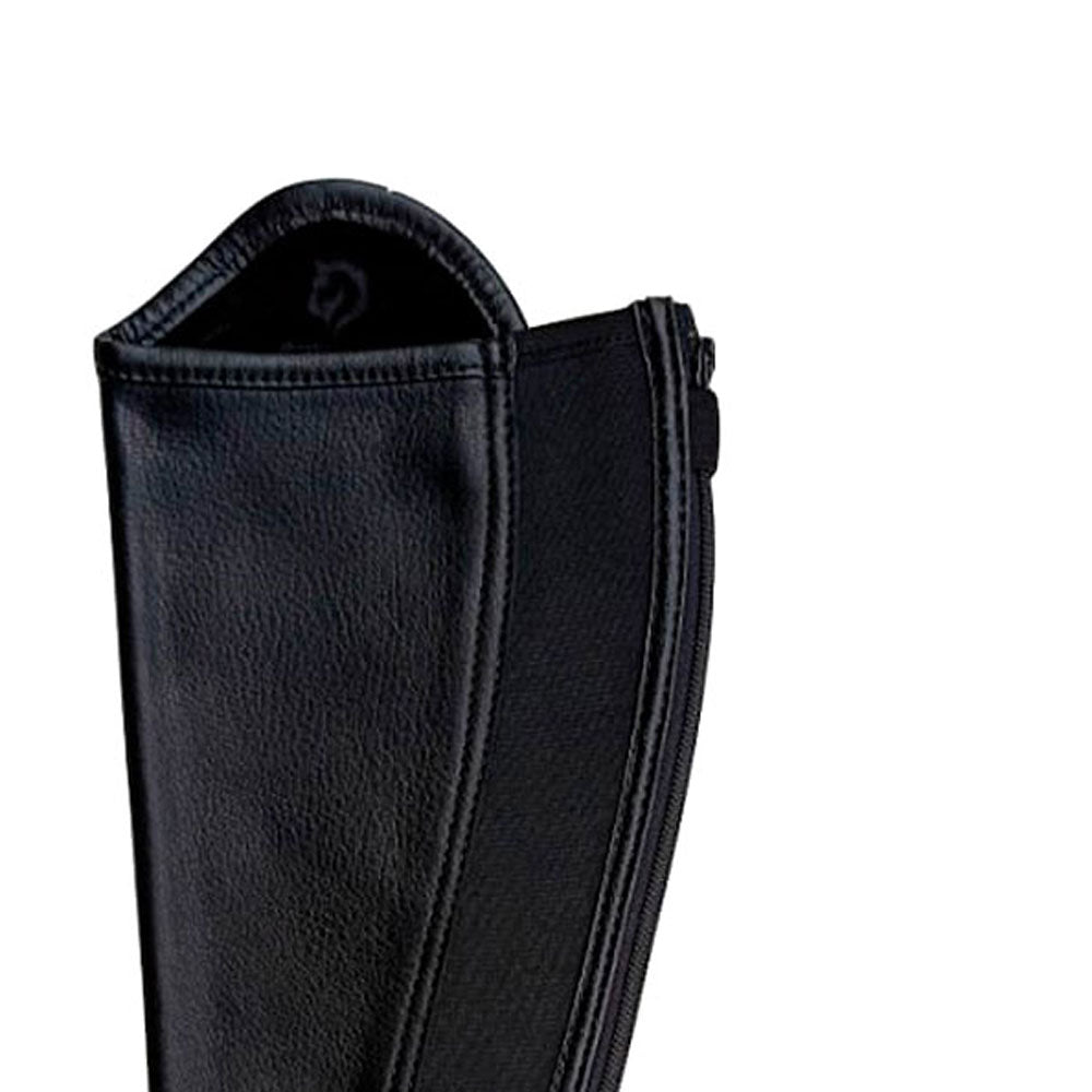 POLAINA CUERO CON ELÁSTICO ZALDI T+T MC002 - Tienda Hípica Online | D’Hispania ®