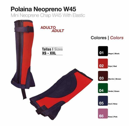 POLAINA NEOPRENO ADULTO W45 - Tienda Hípica Online | D’Hispania ®