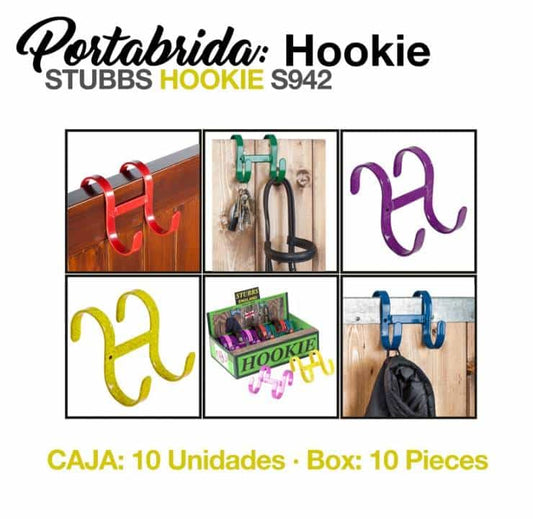 PORTABRIDA HOOKIE CAJA (10 UNIDADES) STUBBS S942 - Tienda Hípica Online | D’Hispania ®