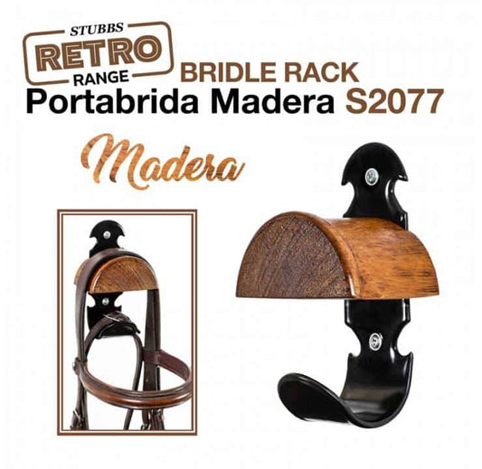 PORTABRIDA MADERA STUBBS RETRO BRIDLE RACK S2077 - Tienda Hípica Online | D’Hispania ®