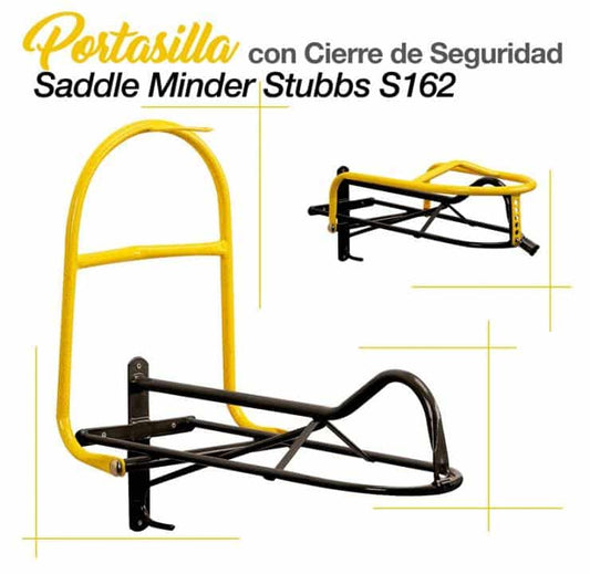 PORTASILLA CON CIERRE DE SEGURIDAD STUBBS S162 NG - Tienda Hípica Online | D’Hispania ®