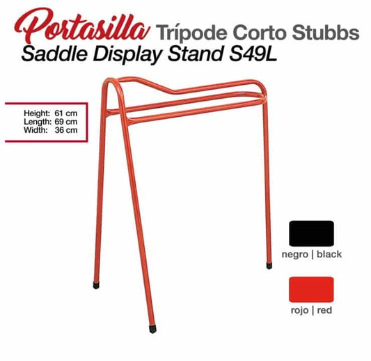 PORTASILLA TRÍPODE CORTO STUBBS S49L - Tienda Hípica Online | D’Hispania ®