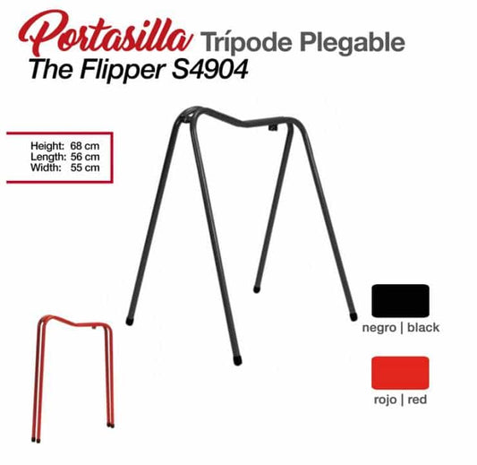 PORTASILLA TRÍPODE PLEGABLE S4904 - Tienda Hípica Online | D’Hispania ®