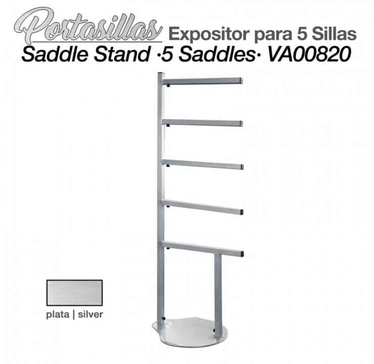 PORTASILLAS EXPOSITOR PARA 5 SILLAS VA00820 - Tienda Hípica Online | D’Hispania ®