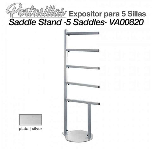 PORTASILLAS EXPOSITOR PARA 5 SILLAS VA00820 - Tienda Hípica Online | D’Hispania ®