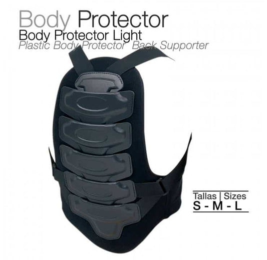 PROTECTOR BODY PROTECTOR LIGHT 4607P-SK NEGRO - Tienda Hípica Online | D’Hispania ®