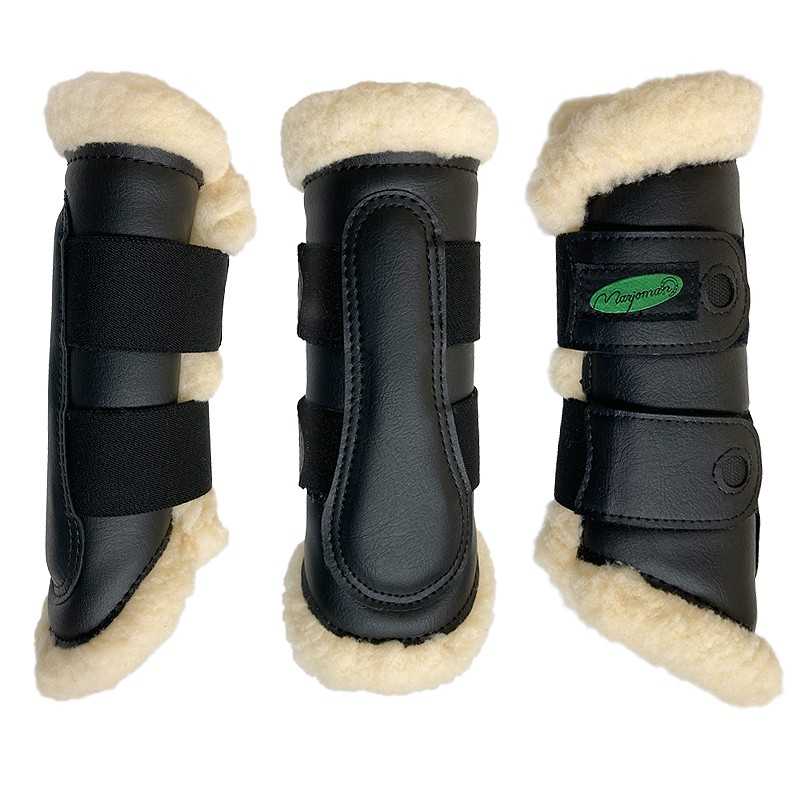 PROTECTOR DELANTERO FORRO BORREGUILLO MARJOMAN - Tienda Hípica Online | D’Hispania ®