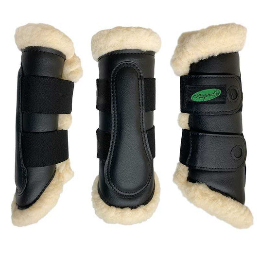 PROTECTOR DELANTERO FORRO BORREGUILLO MARJOMAN - Tienda Hípica Online | D’Hispania ®