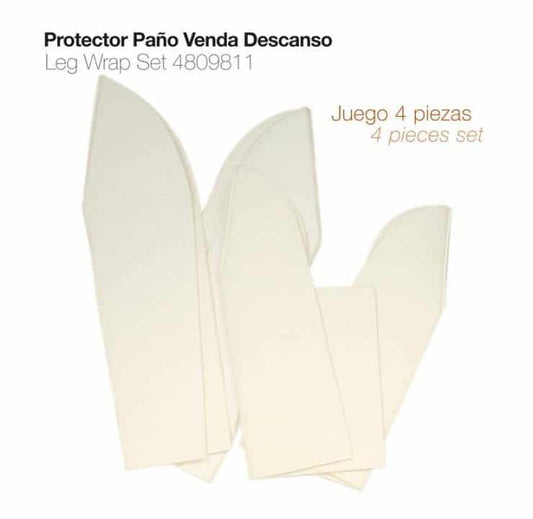 PROTECTOR PAÑO VENDAS DESCANSO JUEGO 4809811W - Tienda Hípica Online | D’Hispania ®