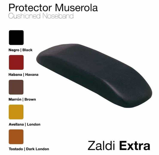 PROTECTOR PARA MUSEROLA ZALDI EXTRA CUERO - Tienda Hípica Online | D’Hispania ®