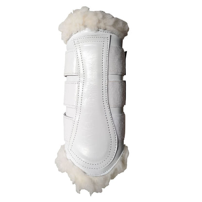 Protector Trabajo Cuero Borreguillo Pie - Máxima Protección Confort - Tienda Hípica Online | D’Hispania ®