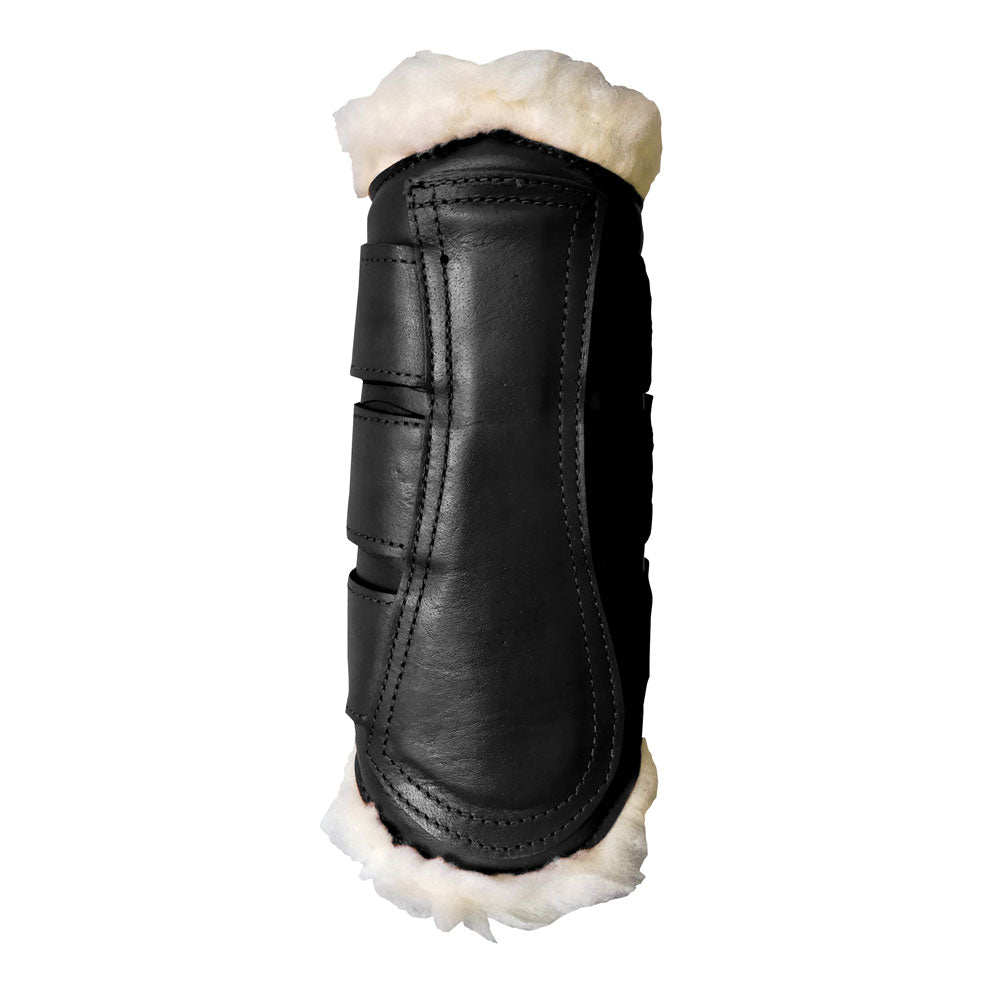 Protector Trabajo Cuero Borreguillo Pie - Máxima Protección Confort - Tienda Hípica Online | D’Hispania ®