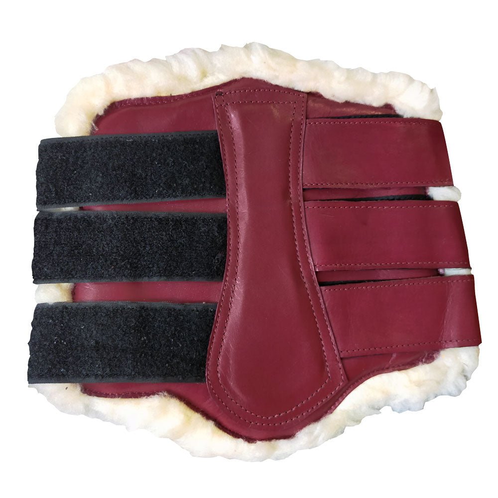 Protector Trabajo Cuero Borreguillo Pie - Máxima Protección Confort - Tienda Hípica Online | D’Hispania ®