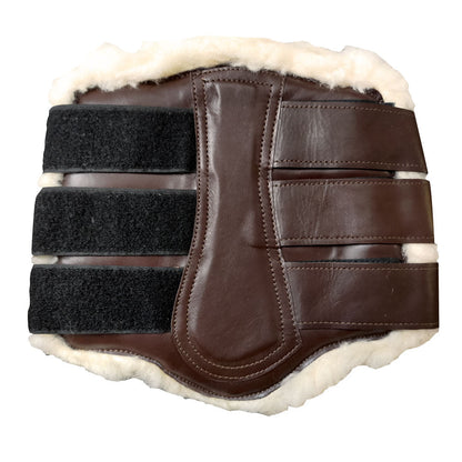 Protector Trabajo Cuero Borreguillo Pie - Máxima Protección Confort - Tienda Hípica Online | D’Hispania ®