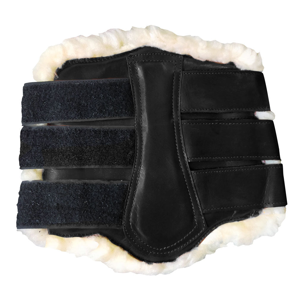 Protector Trabajo Cuero Borreguillo Pie - Máxima Protección Confort - Tienda Hípica Online | D’Hispania ®