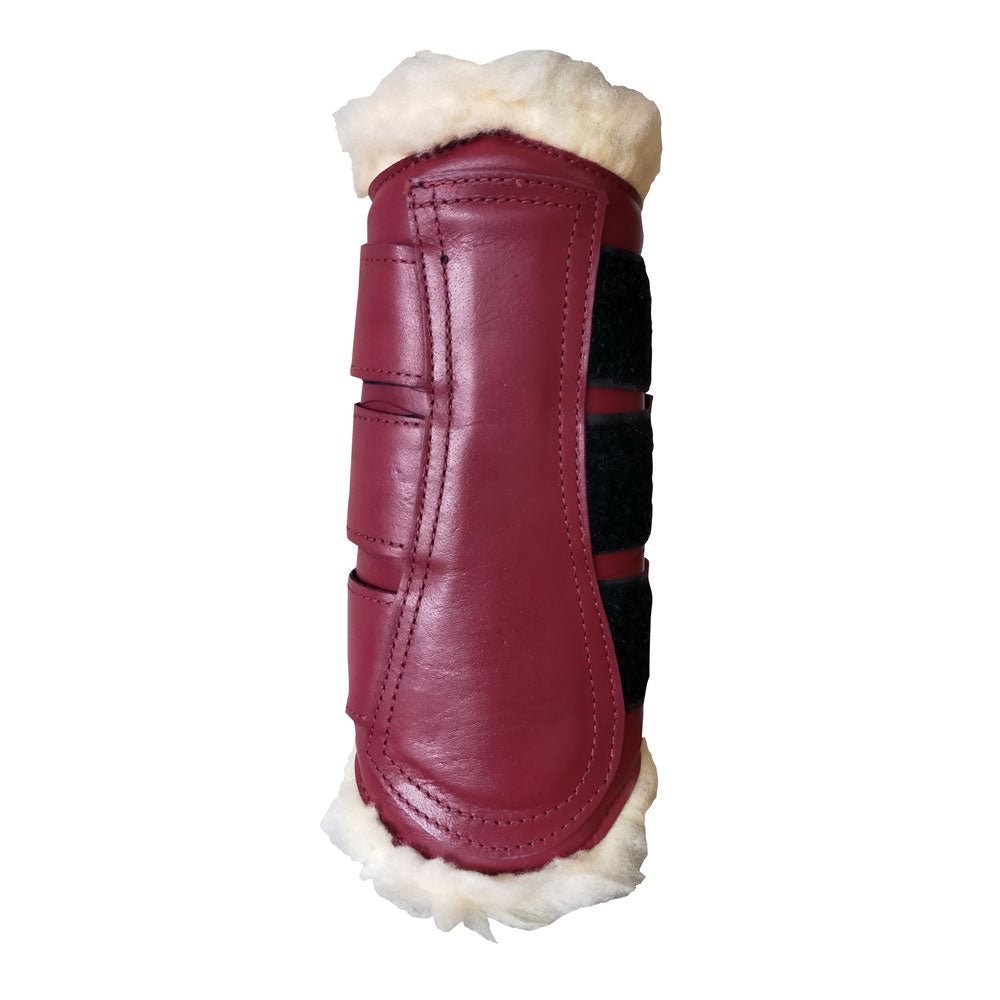 Protector Trabajo Cuero Borreguillo Pie - Máxima Protección Confort - Tienda Hípica Online | D’Hispania ®