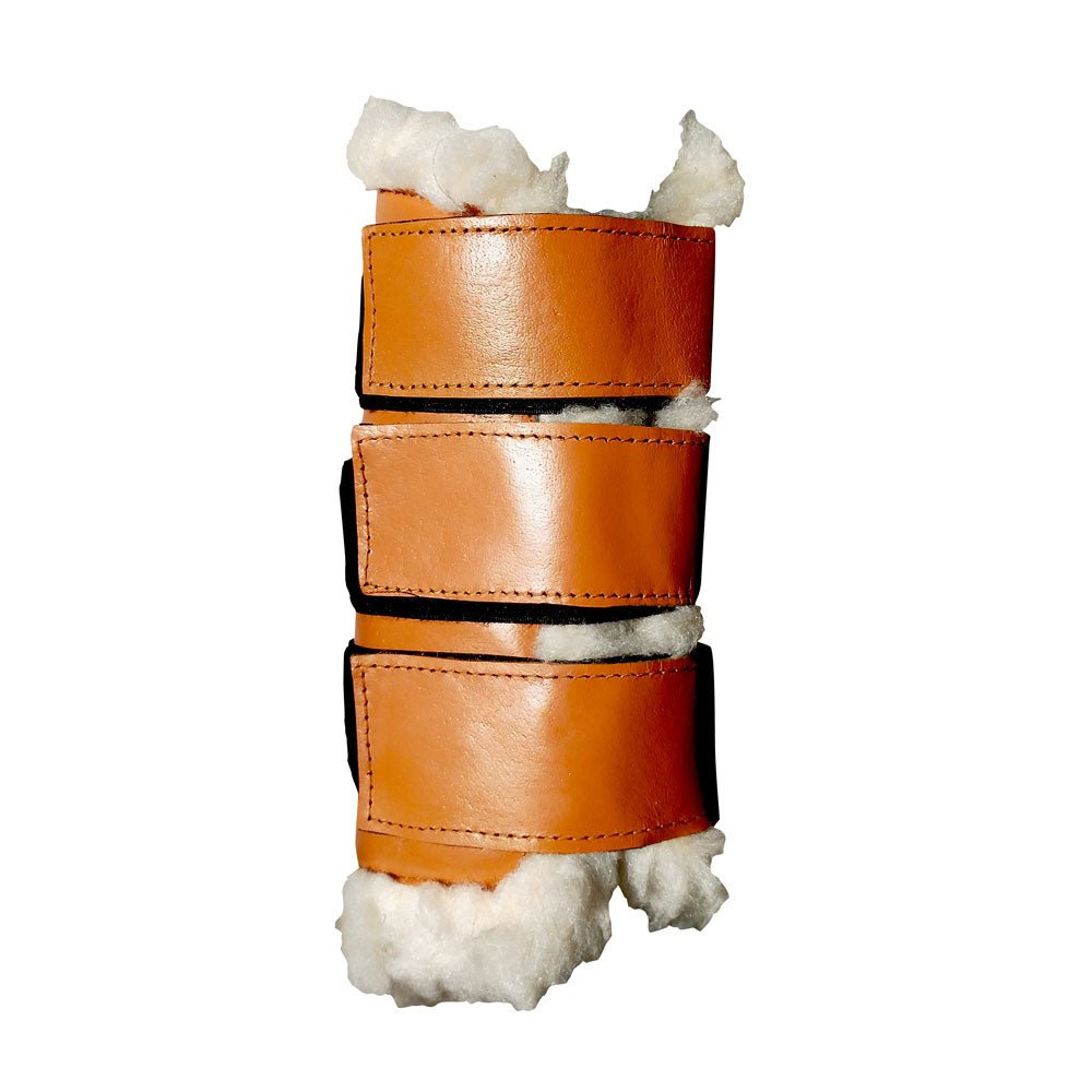 Protector Trabajo Cuero Borreguillo Pie - Máxima Protección Confort - Tienda Hípica Online | D’Hispania ®
