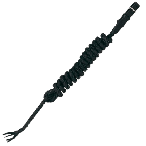 RAMAL CUERO TRENZADO CON HEBILLA 2.5m - Tienda Hípica Online | D’Hispania ®