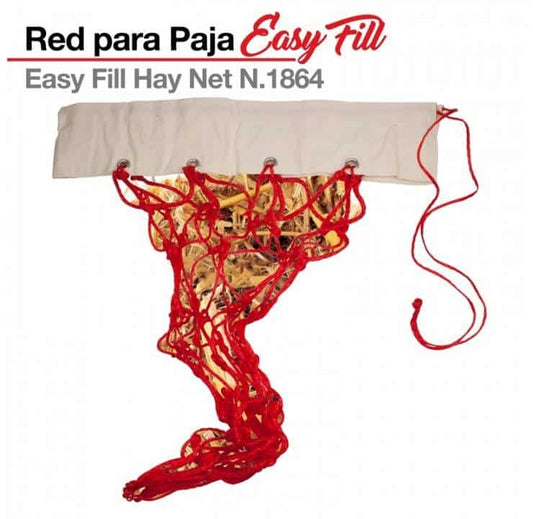 RED PARA PAJA EASY FILL 1864 ROJO - Tienda Hípica Online | D’Hispania ®