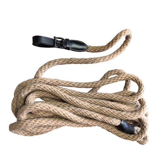Ramal Presentación FI621 Cuerda - Cáñamo Trenzado Cuero Artesanía - Tienda Hípica Online | D’Hispania ®