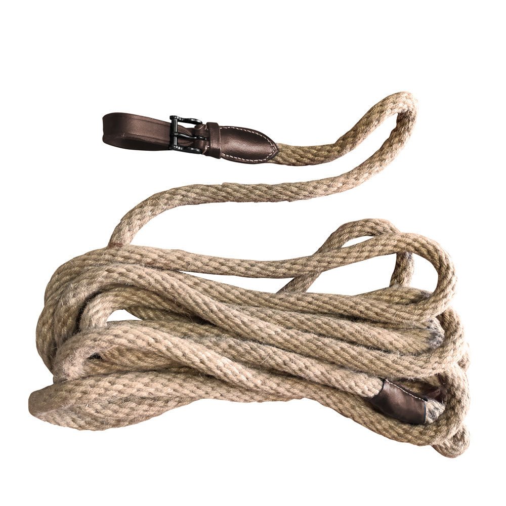 Ramal Presentación FI621 Cuerda - Cáñamo Trenzado Cuero Artesanía - Tienda Hípica Online | D’Hispania ®