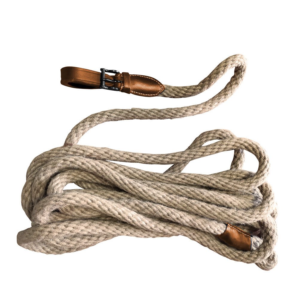 Ramal Presentación FI621 Cuerda - Cáñamo Trenzado Cuero Artesanía - Tienda Hípica Online | D’Hispania ®