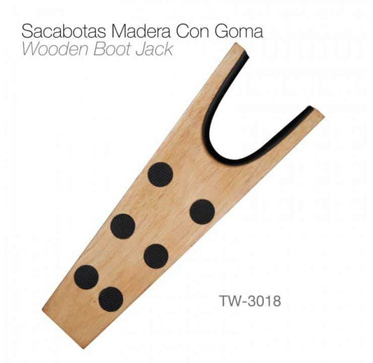 SACABOTAS MADERA CON GOMA TW-3018 - Tienda Hípica Online | D’Hispania ®