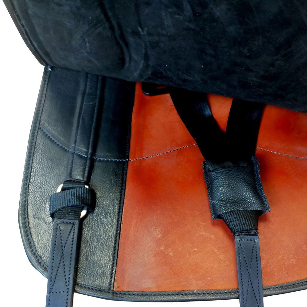 SILLA ESPAÑOLA TREELESS - Sin Armadura Repujada Bastes Multiposición Ajustables - Tienda Hípica Online | D’Hispania ®
