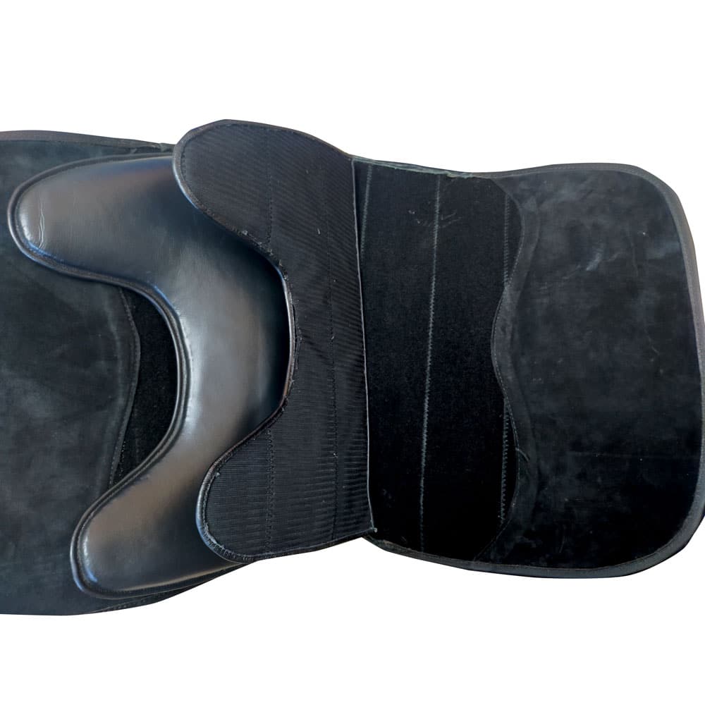 SILLA ESPAÑOLA TREELESS - Sin Armadura Repujada Bastes Multiposición Ajustables - Tienda Hípica Online | D’Hispania ®
