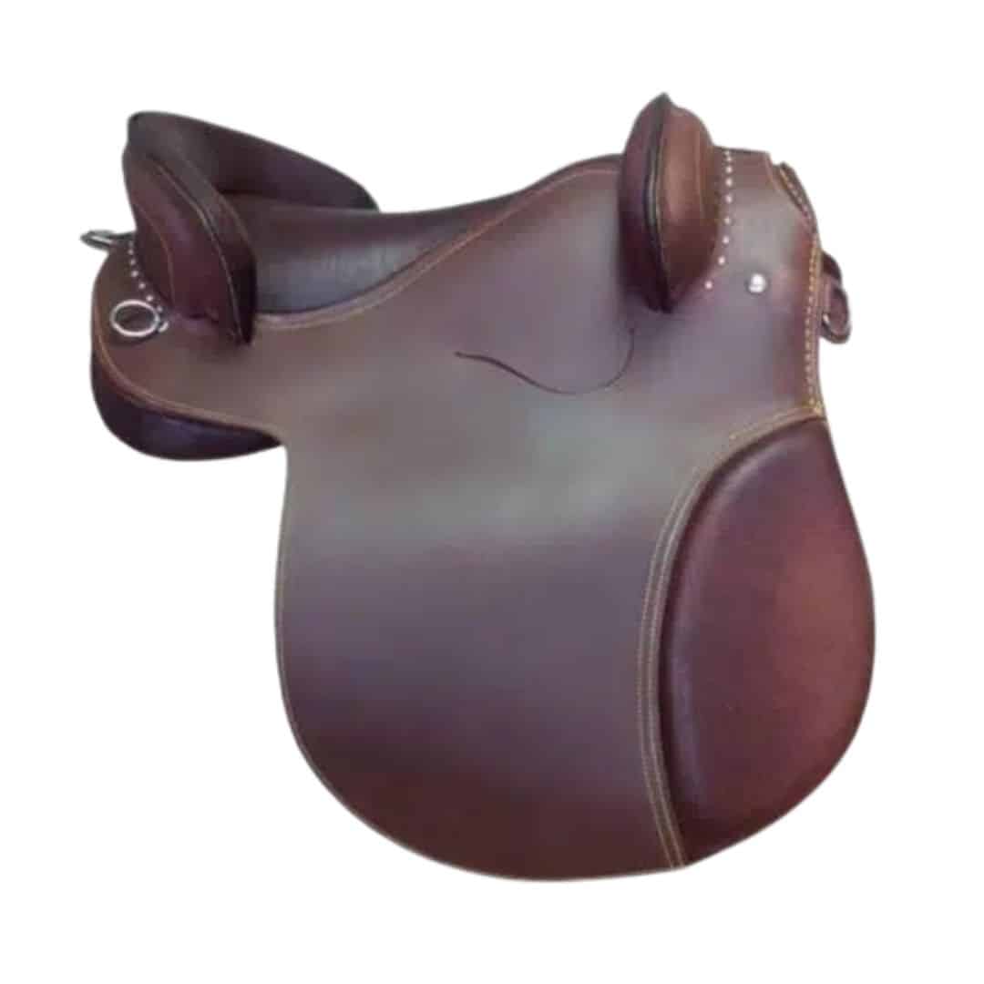 SILLA IBERICA CASTECUS COMPLETA - Cuero Auténtico Incluye Accesorios - Tienda Hípica Online | D’Hispania ®