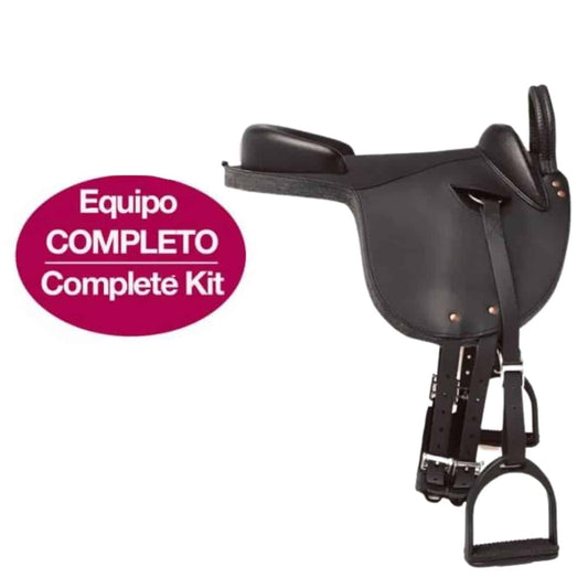 SILLA INGLESA PONY COMPLETA 5OKDKT1-K - Tienda Hípica Online | D’Hispania ®
