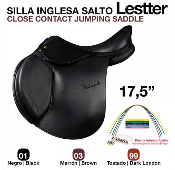 SILLA INGLESA SALTO LESTTER - Tienda Hípica Online | D’Hispania ®