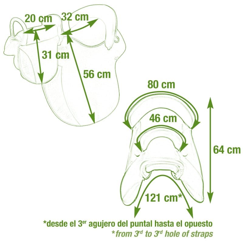 SILLA MARJOMAN POTRERA BIPLAZA - Tienda Hípica Online | D’Hispania ®